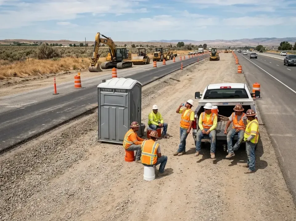 highway-road-construction-crew-007 — frequently asked questions, Porta Potty and Restroom Rentals in Deer Park, OH